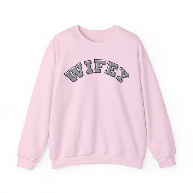 Wifey Charcoal font sweatshirt, Trendy Wifey Valentines gift, Engagement present for Bride, Brides jumper, wedding gift for bride,