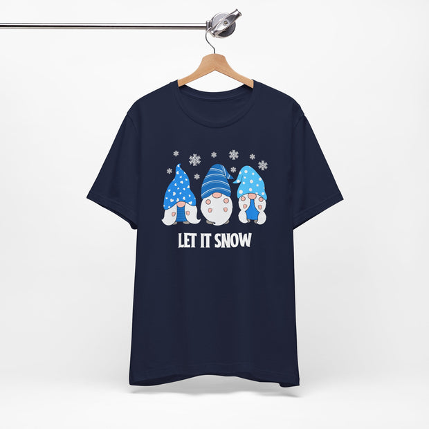 Gonks let it snow t shirt