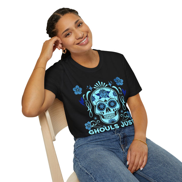 Cute skull ladies t shirts