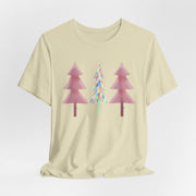 Christmas trees Pastel t shirt