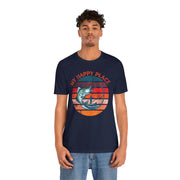 Happy Fishing Unisex Jersey Short Sleeve TShirt,Fishing clothing gift