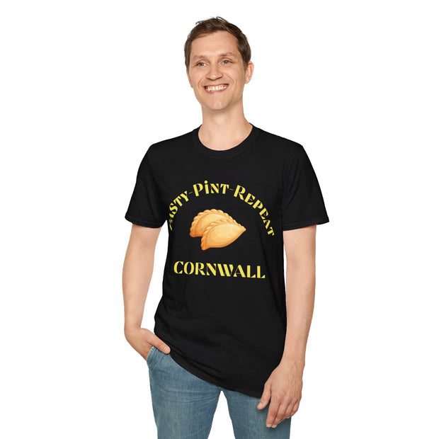Cornish Pasty tshirt,Pasty Pint Repeat t shirt