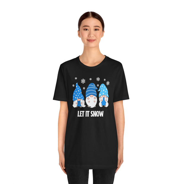 Gonks let it snow t shirt