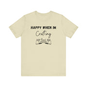 Hand made crafting T shirt birthday gift for Crafting mum, Crafting t shirt gift for Christmas Crafters