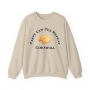 Pasty cup tea repeat Crewneck Sweatshirt