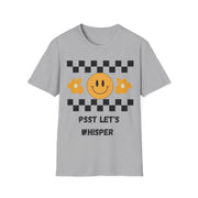 Gamer tshirt Psst lets whisper, unisex gamer T shirt, whispering gamer gift, gift for teenager,Game on tee, Gamer comfort t shirt