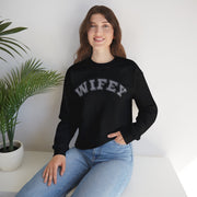 Wifey Charcoal font sweatshirt, Trendy Wifey Valentines gift, Engagement present for Bride, Brides jumper, wedding gift for bride,