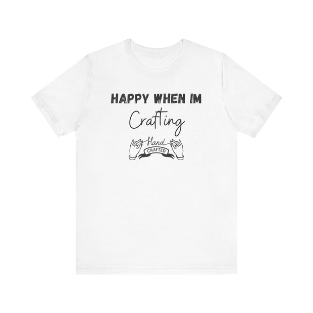Hand made crafting T shirt birthday gift for Crafting mum, Crafting t shirt gift for Christmas Crafters