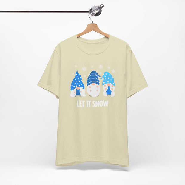 Gonks let it snow t shirt