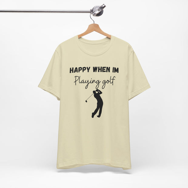 Mens Golf Crewneck t shirt, Golf gift for men, Golf slogan TShirt, Golf swing graphic shirt, Giolf Driving range practice tee for him,