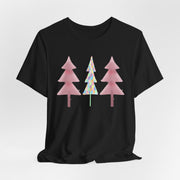 Christmas trees Pastel t shirt