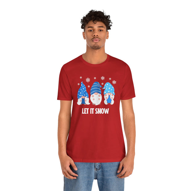 Gonks let it snow t shirt