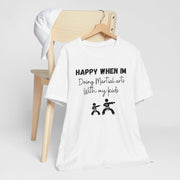 Martial Arts with Kids Crewneck t shirt, Gift for Martial Arts Mums and Dads, Karate club tee, Junior Martial Arts Instructor gift