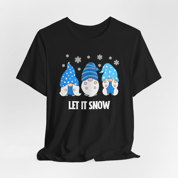 Gonks let it snow t shirt