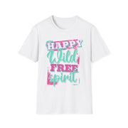 Happy wild free sprit t shirt - motivational