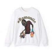 Romantic Zombie Crewneck Sweatshirt for Halloween and beyond