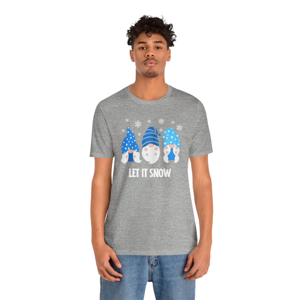 Gonks let it snow t shirt