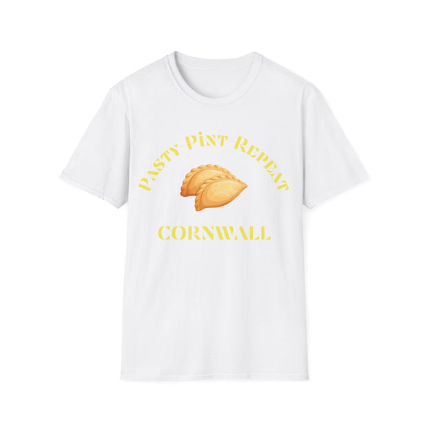 Cornish Pasty tshirt,Pasty Pint Repeat t shirt