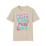 Happy wild free sprit t shirt - motivational