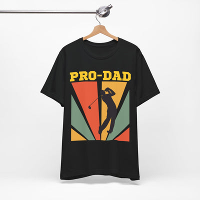 Pro dad golf t shirt Jersey Short Sleeve Tee, gift for fathers day or Birthday