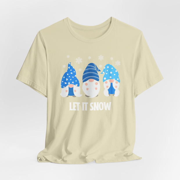 Gonks let it snow t shirt