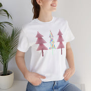 Christmas trees Pastel t shirt