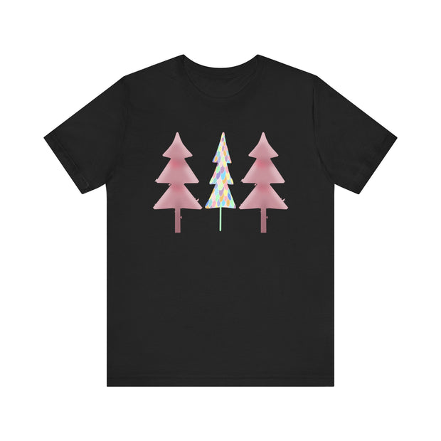 Christmas trees Pastel t shirt