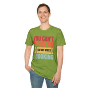 You cant care me I eat my wife's cooking funny married humour t shirt