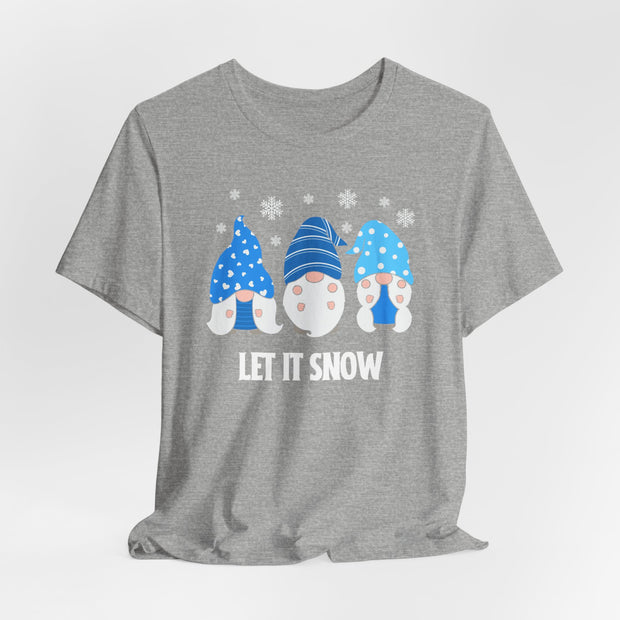 Gonks let it snow t shirt