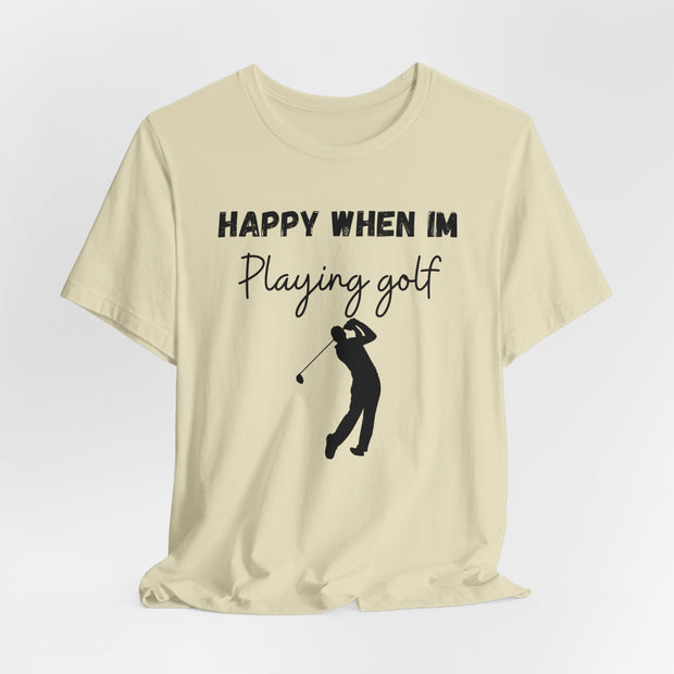 Mens Golf Crewneck t shirt, Golf gift for men, Golf slogan TShirt, Golf swing graphic shirt, Giolf Driving range practice tee for him,