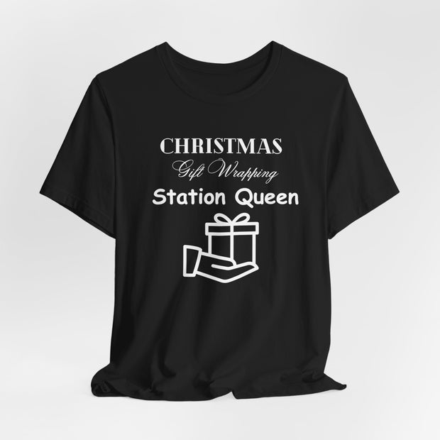 Christmas wrapping Queen t shirt