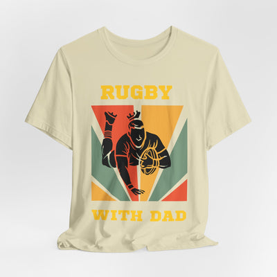 Retro vintage rugby tshirt