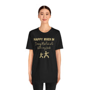 Martial Arts with Kids Crewneck t shirt, Gift for Martial Arts Mums and Dads, Karate club tee, Junior Martial Arts Instructor gift