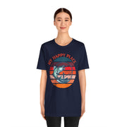 Happy Fishing Unisex Jersey Short Sleeve TShirt,Fishing clothing gift
