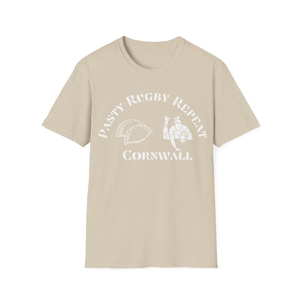 Copy of Cornish Pasty tshirt,Pasty Rugby Repeat t shirt