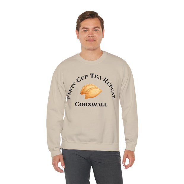 Pasty cup tea repeat Crewneck Sweatshirt