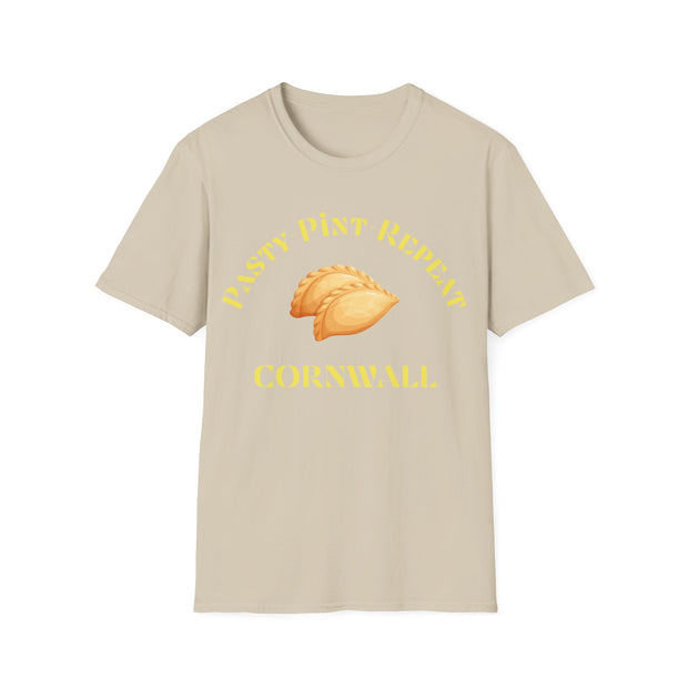 Cornish Pasty tshirt,Pasty Pint Repeat t shirt
