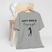 Ladies Golf Crewneck T shirt
