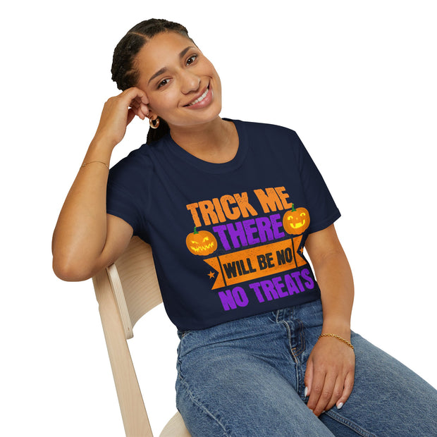 Trick or treat unisex Crew tshirt