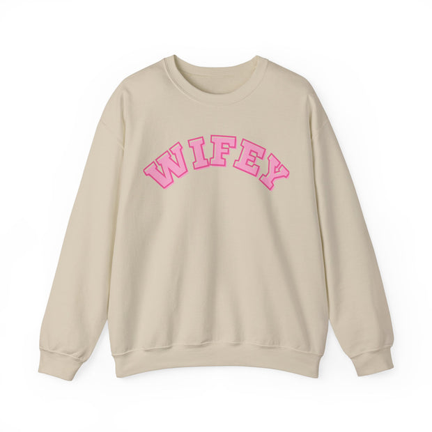 Wifey Valentines matching sweatshirt, Girlfriend gift , Engagement present, Couples wifey hubby  jumper, Honeymoon going away outfit