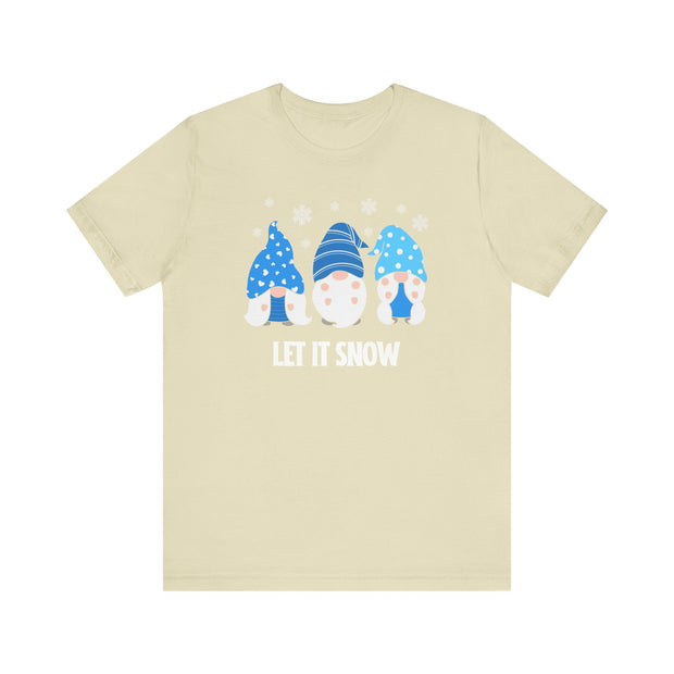 Gonks let it snow t shirt