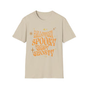 Spooky creepy ghostly unisex Halloween Crew t-shirt