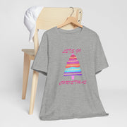 Lets go Christmas pastel t shirt