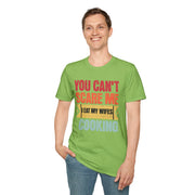 You cant care me I eat my wife's cooking funny married humour t shirt