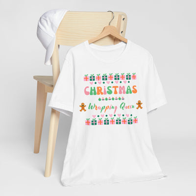 Christmas wrapping Queen t shirt