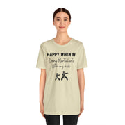Martial Arts with Kids Crewneck t shirt, Gift for Martial Arts Mums and Dads, Karate club tee, Junior Martial Arts Instructor gift