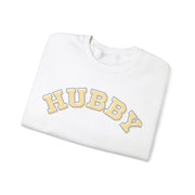 Hubby Valentine Crewneck Sweatshirt, Couples Anniversary jumper ,Trendy Hubby Unisex Husband Gift, Engagement Present,  Husband Honeymoon