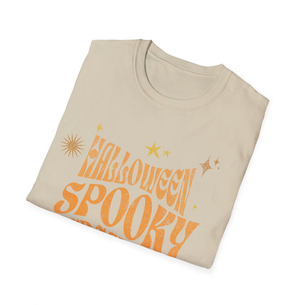 Spooky creepy ghostly unisex Halloween Crew t-shirt