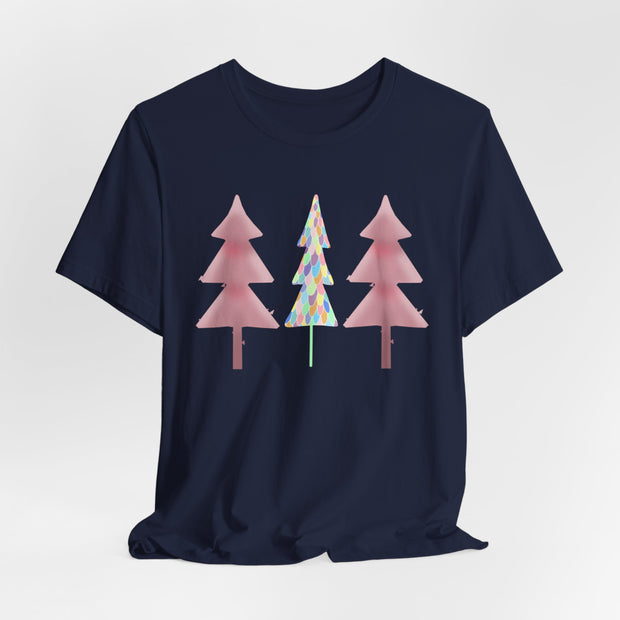 Christmas trees Pastel t shirt