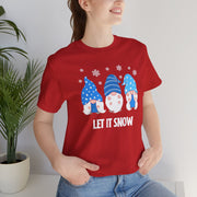 Gonks let it snow t shirt